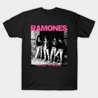 Ramones Band's Iconic Symbols Gabba Gabba Hey T-Shirt